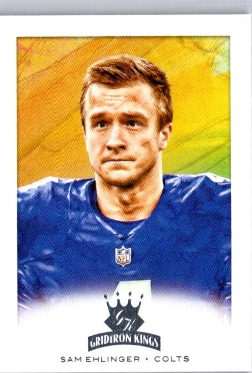 2021 Panini Chronicles #GK-10 Sam Ehlinger Gridiron Kings Pink