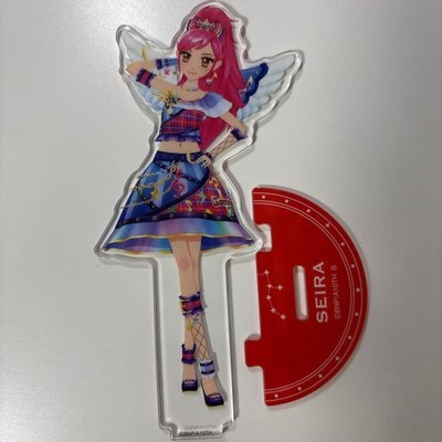 Aikatsu DCD Acrylic Stand Seira Shinjo Data Carddass 14+ Soft Figure 80