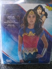 Wonder Woman Adult Costume Kit Size L/XL 6 Piece Cosplay Set DC Comics NIP M289