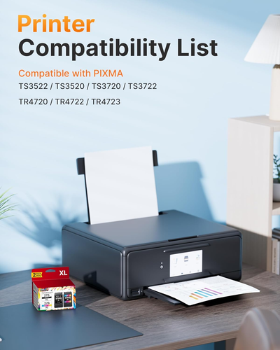 PG-275XL/CL-276XL Ink Cartridge Replacement for Canon 275 and 276 Ink Cartridges - Picture 2 of 12