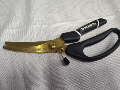 #ad #ad Husky Comfy Handles Gold Tone Titanium W Bent Handle Right Handed 4#x27; Serrated $20.00