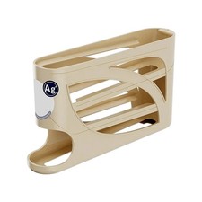 Rolling Slide Egg Storage Box for Refrigerator Side Door Efficient Organizer