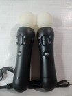 2 x Sony PlayStation Move Motion Controller (Cech-Zcm2U) Ps4 Vr Oem Rare