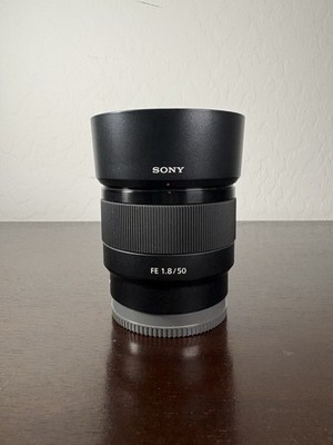 Sony FE 50mm f/1.8 E-Mount Autofocus Standard Prime Lens SEL50F18F