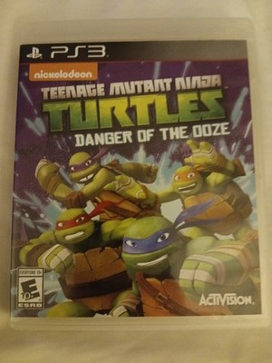 Teenage Mutant Ninja Turtles : Danger of the Ooze Sony PlayStation 3 (No Manual)