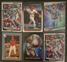 Masyn Winn 6 card Rookie Lot RC St Louis Cardinals