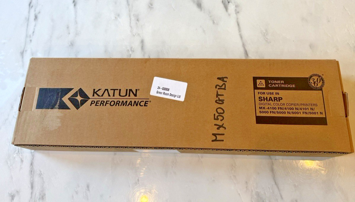 Katun MX-50GTBA Black Toner for Sharp MX-4100N 4101N 5000N 5001N 5100N 36K image 2