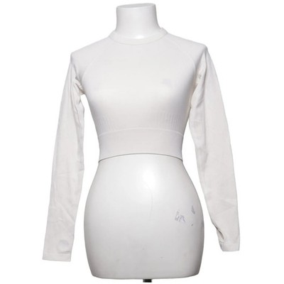 Stradivarius, Trainingsshirt, Größe: S, Beige, Einfarbig, Rippenstrick #uSR