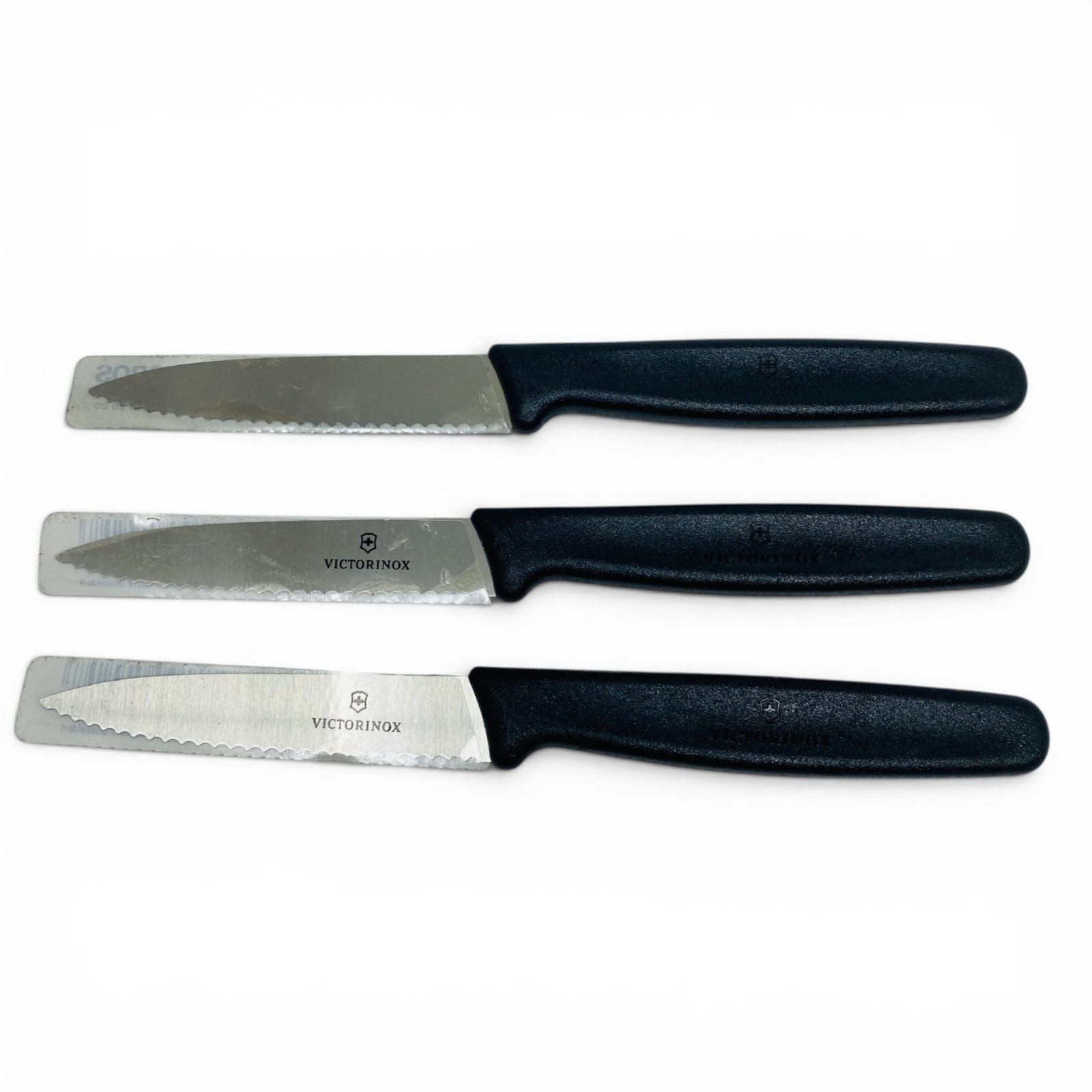 Victorinox Serrated Paring Knife Set of 3 3-Piece