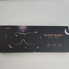 MZOO Luxury Sleep Eye Mask for Side Sleeper Men Women, Zero Eye Pressure 3D Mask