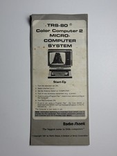 TRS-80 Radio Shack Tandy Micro Computer Start-up Instruction Pamphlet Manual