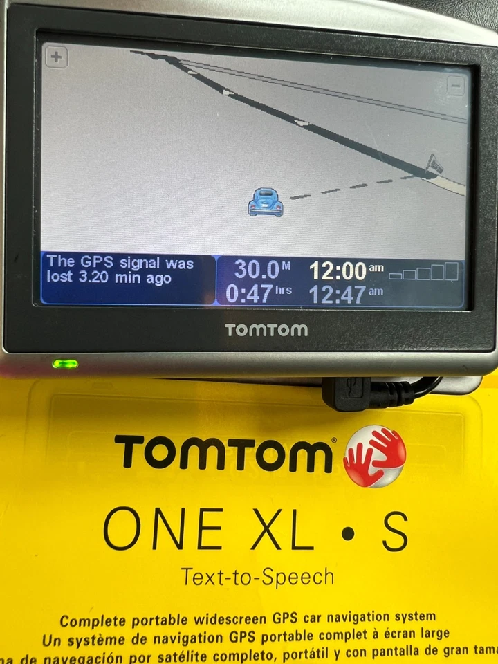 Tom Tom One XL.S GPS System Text to Speech Car Navigation Complete-GC - Image 3 of 4