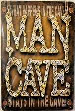 TIN SIGN 8x12 Man Cave Father Dad Husband Men Garage Basement Bar Funny DD2