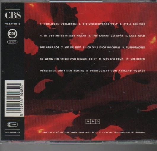 CD - MÜNCHNER FREIHEIT - PURPURMOND " ZUSTAND SEHR GUT #E73# - Bild 2 von 2