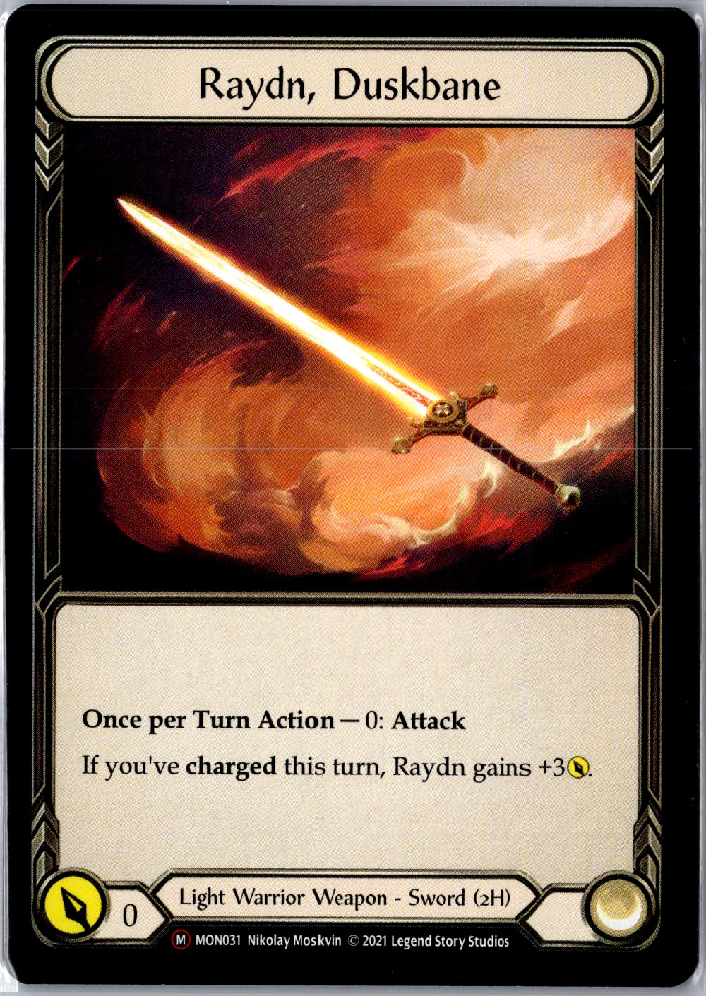 Raydn, Duskbane - [Monarch - Unlimited Edition Normal] - NM