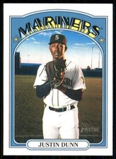 2021 Topps Heritage #276 Justin Dunn Seattle Mariners TW3961