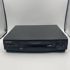 Panasonic PV-9451 Omnivision VCR 4 Head Hi-Fi Video NO REMOTE Playback Tested