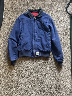 Carhartt サンタフェ ジャケット J13 NVY Carhartt Santa Fe Jacket j13 Navy Blue, Quilted, Size Medium