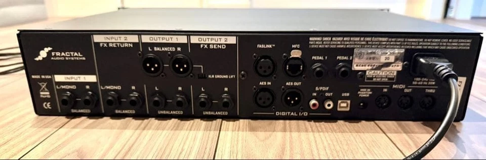 Fractal Audio Axe-Fx II XL+ Rack Guitar Effects Processor Tested with Wear HTF f - Image 2 of 4