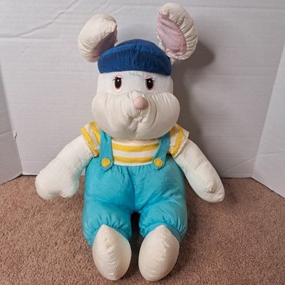 RARE Vintage 1992 Potpourri Press Bunny Rabbit Boy Puffalump Style Plush Plushie