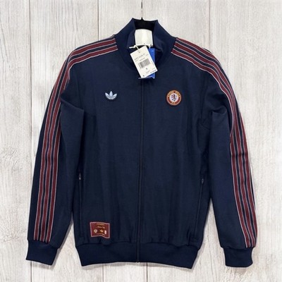 Adidas Originals Aston Villa Terrace Icons Track Top Jacket Men s Size Small