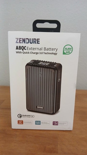 Zendure Power Bank (QC 3.0 certified)