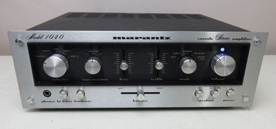 MARANTZ 1040 INTEGRATED AMPLIFIER FULLY SERVICED RECAPPED EXCELLENT CONDITION