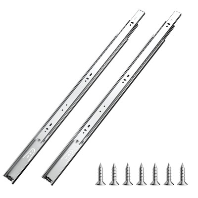 VEVOR Drawer Cabinet Slides Side Mount 22 inch 10 Pairs 100 LB Load Replacement