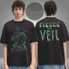 Pierce The Veil Halloween Zombie Warrior Two Sided T-Shirt.