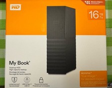 BRAND NEW SEALED - Western Digital WD My Book 16TB External Hard Drive HDD
