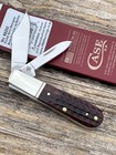 CASE XX * 2026 BARLOW POCKET WORN MAHOGANY W/FLUTED BOLSTERS KNIFE KNIVES — photo 5