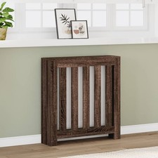 Modern Radiator Cover Traditional Wood Wall Cabinet MDF Vertical Slats
