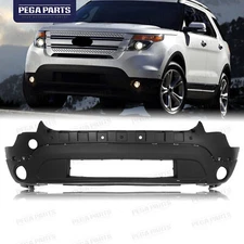Front Lower Bumper Cover For 2011-2015 Ford Explorer Textured Black