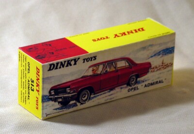 Dinky Toys France N°513 Opel Admiral 1/43 - Rouge - Zamak - Occasion Jamais Jouée