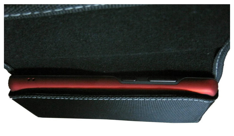 Mgbca Magnetic Nylon Phone Holster Pouch For LG Stylo 6 Belt Loop Clip Holder(S) - Image 2 of 4