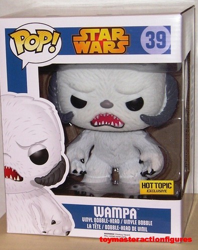 FUNKO POP STAR WARS FLOCKED WAMPA #39 HOT TOPIC EXCLUSIVE 6" SUPER SIZE In Stock - 第 1/1 張圖片