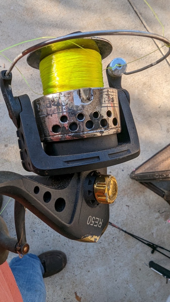 Roddy Spinning Reel RE50 Limited Edition Graphite Long Spool Reel