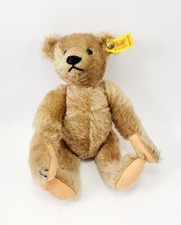 Steiff Margaret Strong Mohair Teddy Bear 9" 155/26 1984 FOOT SIGNED