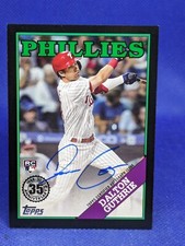 2023 Topps  Series 2 Dalton Gutherie RC  Auto Black /199 #88BA-DGU Phillies 1988