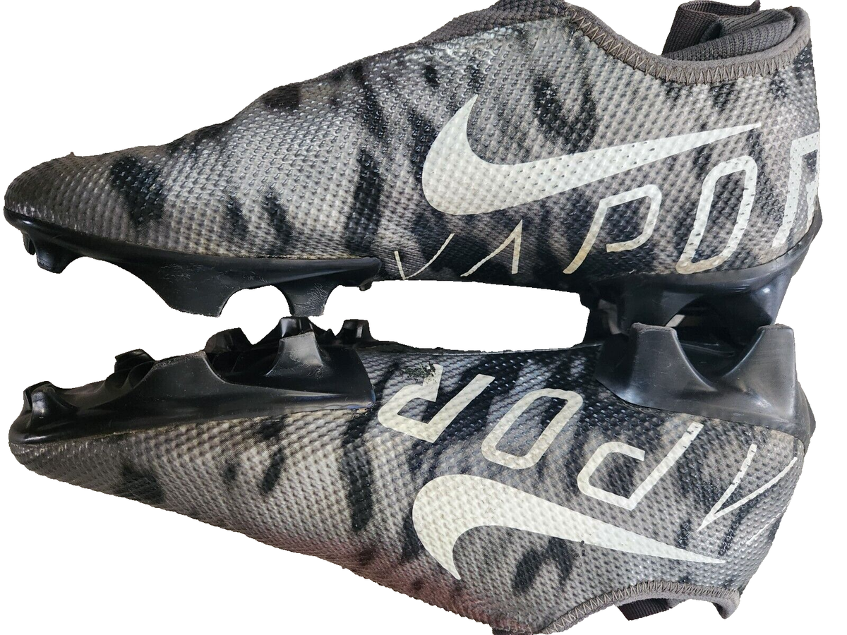 Nike Vapor Edge 360 Elite OBJ Silver Rare Football Cleats Size 10
