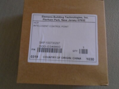 SIEMENS HCP   ''NEW'' 