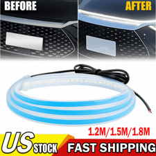 LED Daytime Running Light Strip Flexible  Car LED Hood Light Waterproof