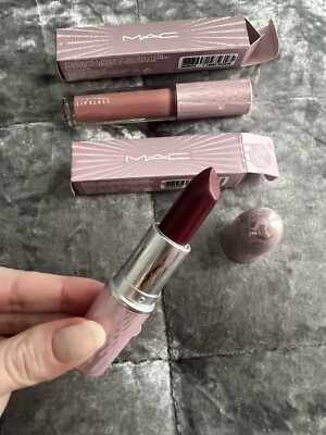 Authentischer MAC Holiday Collection Lipgloss Lippenstift NEU UND VERPACKT 