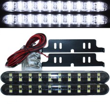LED Tagfahrlicht schwarz 20 SMD f&uuml;r Mercedes E-Klasse S211 C-Klasse S203 Kombi