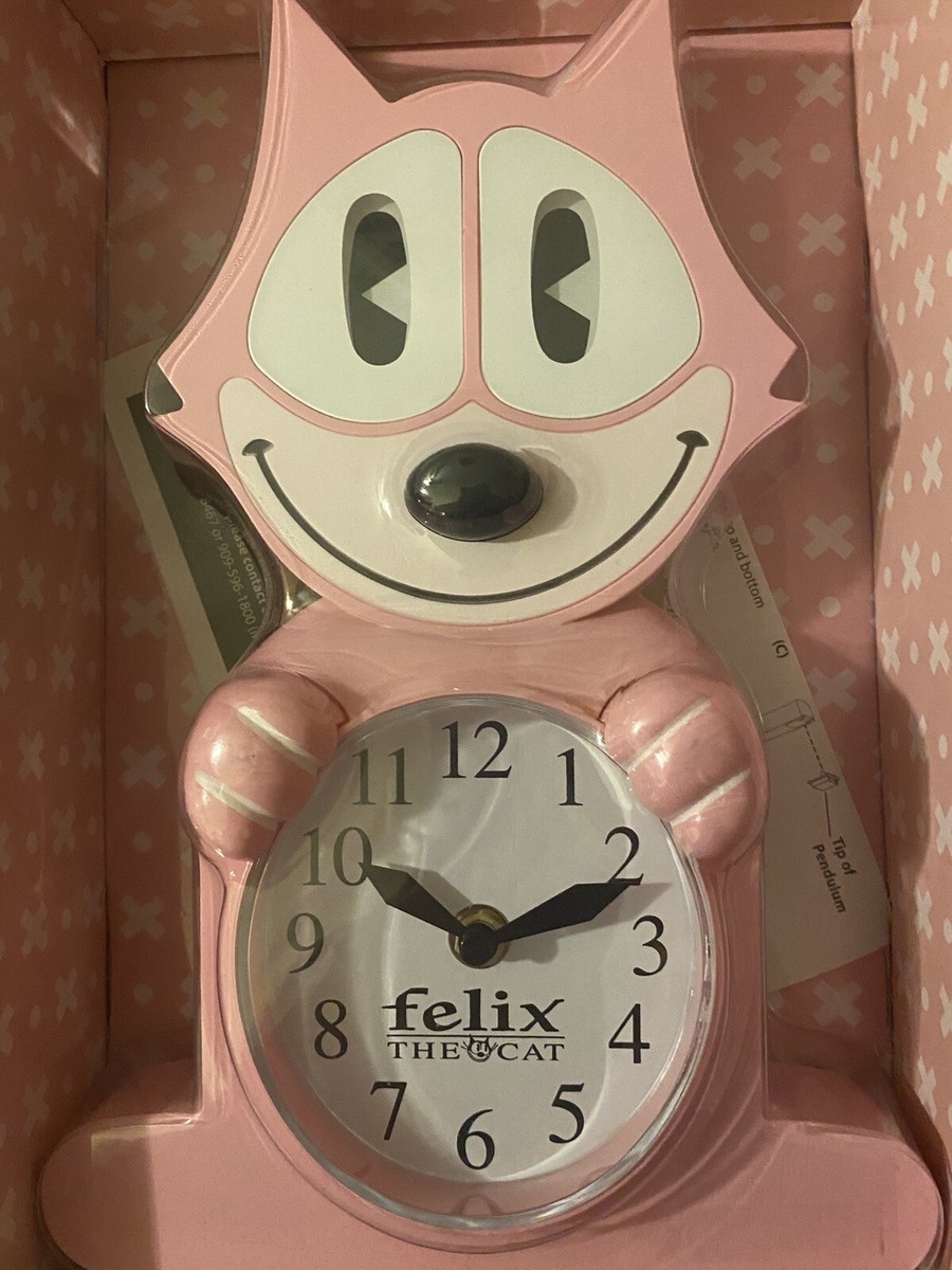 felix the cat 3D motion wall clock benefiting breast cancer 