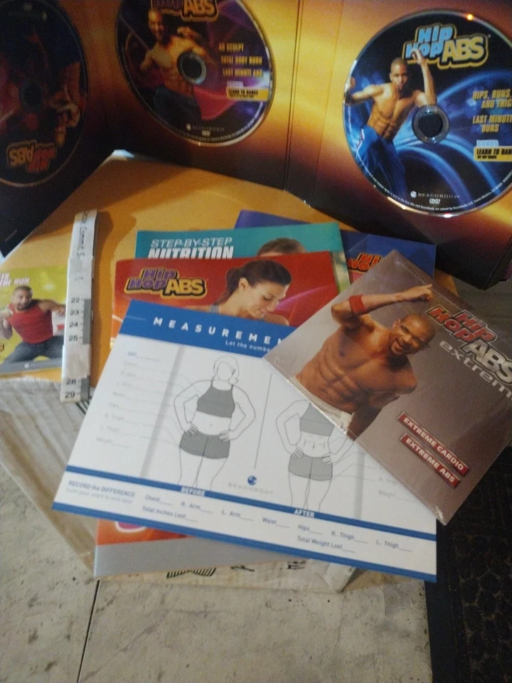 Shaun T's Hip Hop Abs - The Ultimate Ab Sculpting System Beachbody DVD Set New  - Image 3 of 4