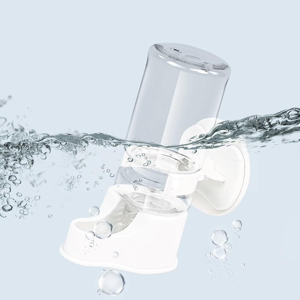 Bird Cage Water Dispenser, Hanging Small Animal Water Bottle Bird Water Feeder C