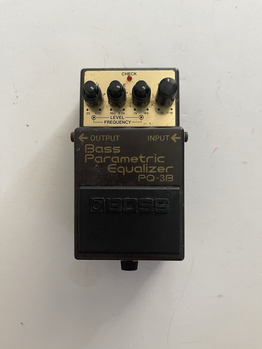 Boss Roland PQ-3B Bass Parametric Equalizer EQ Guitar Effect Pedal 