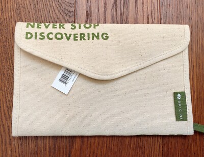 New Origins Cosmetics Hanging Makeup Bag Never Stop Discovering