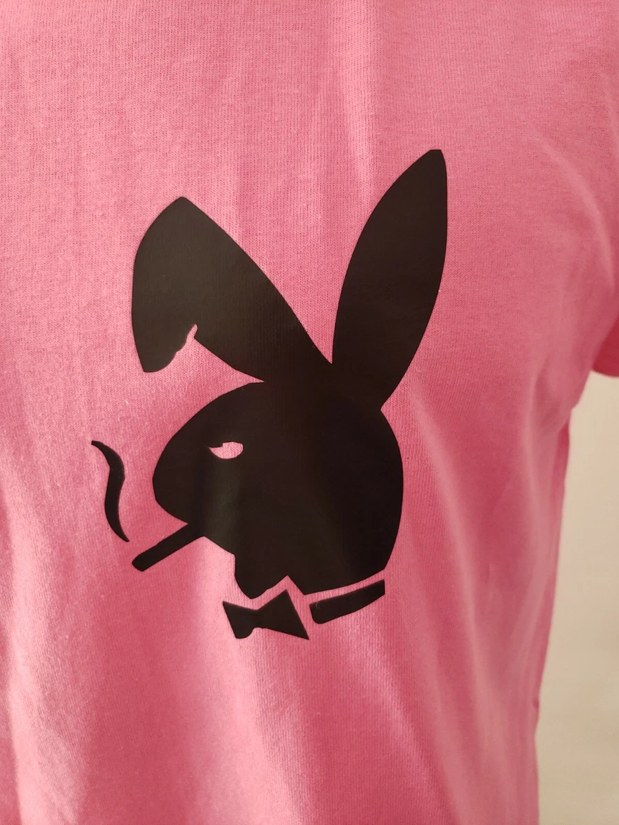 Pink playboy bunny shirt cheap